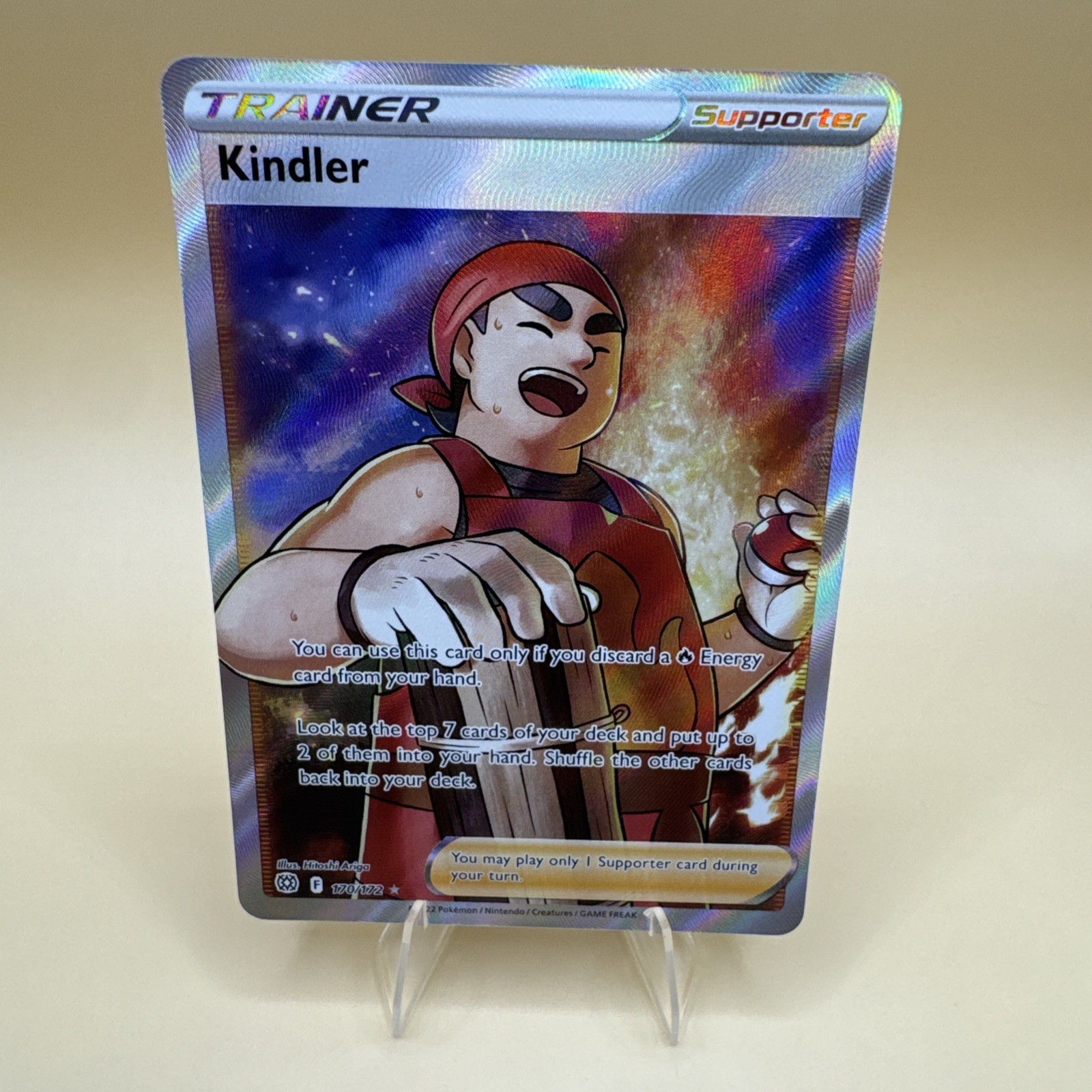 Kindler (Full Art) 170/172 Brilliant Stars Holo - NM