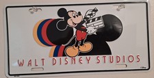 Walt Disney Studios Mickey Mouse Director License Plate - Sealed -  WDW