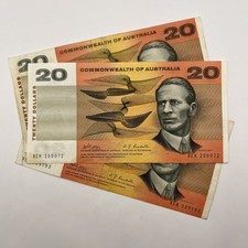 1968 (R403) $20 Twenty Dollar Banknote - Above Average Circ - Phillips / Randall