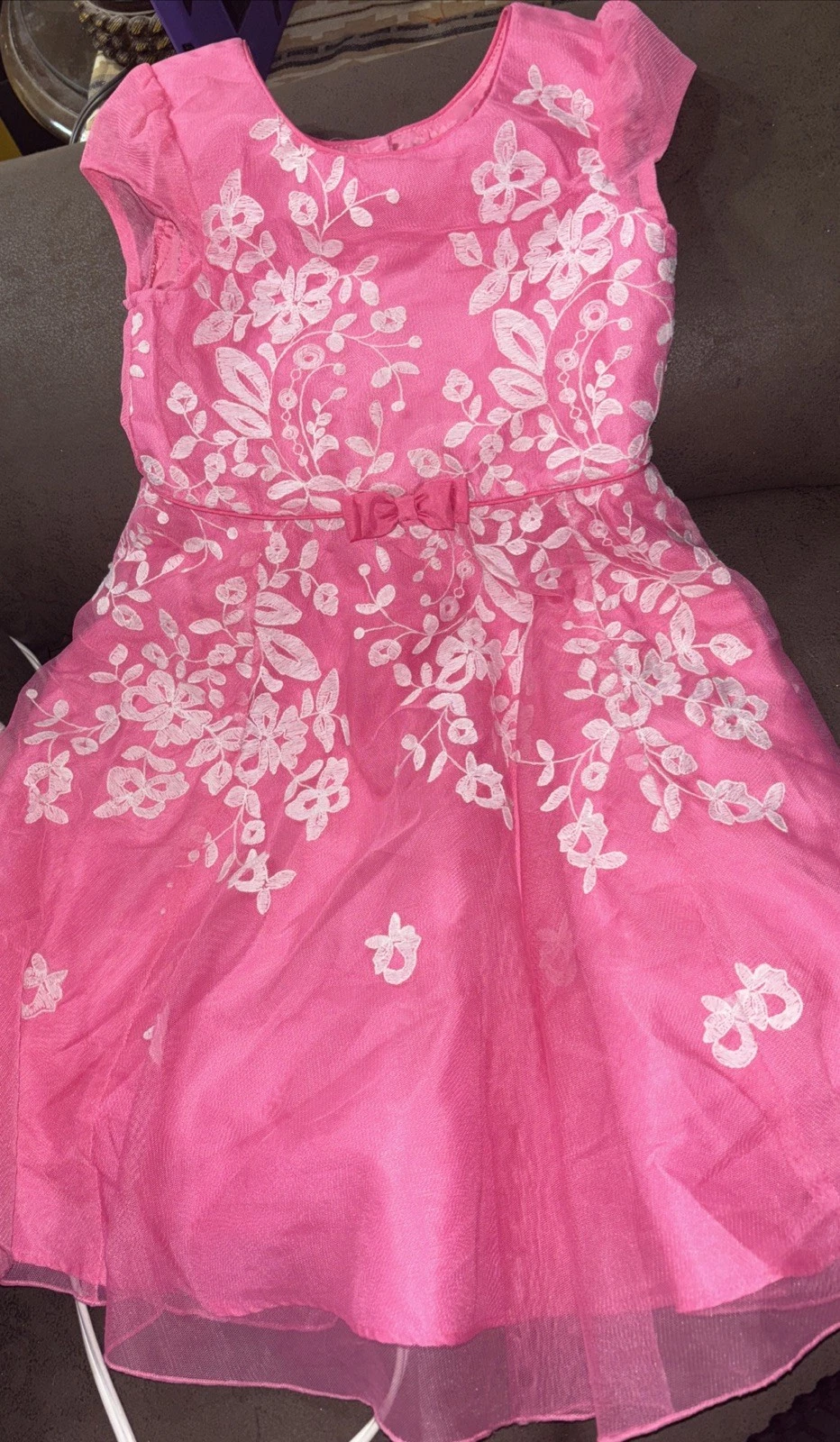 Jona Michelle Girls Sleeveless Special Occasion Dress Pink Flower/ Floral Size 5
Opens in a new wind