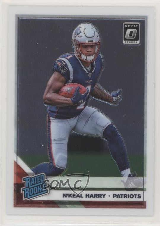 2019 Panini Donruss Optic Rated Rookie N'Keal Harry #169 02fv