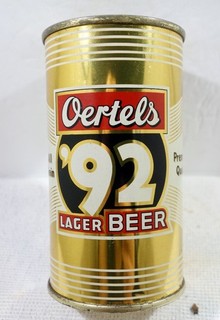 Oertel's 92 Louisville Kentucky Flat Top Beer Can