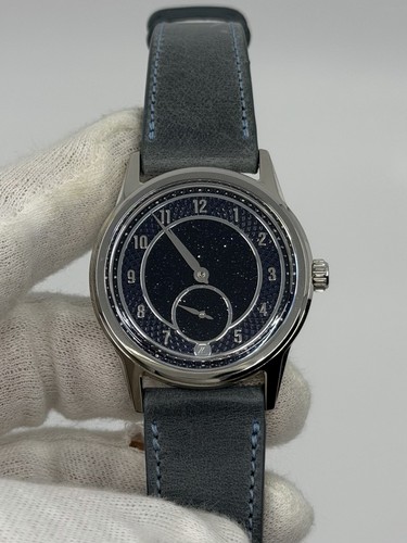 Zelos Nova Aventurine Dial Launch Special ETA Manual Wind Watch