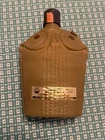 1979 Jim Beam Canteen Army US Military Marines USMC WW2 Decanter Bottle EMPTY