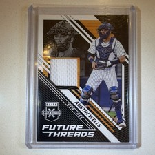 Panini 2021 Elite Future Threads Austin Wells #FT-AW New York Yankees Baseball