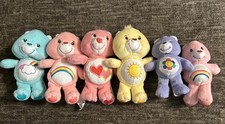 Vintage Care Bears Lot 4 5  Plush 2005. 2 Burger King Care Bear 4  Plush