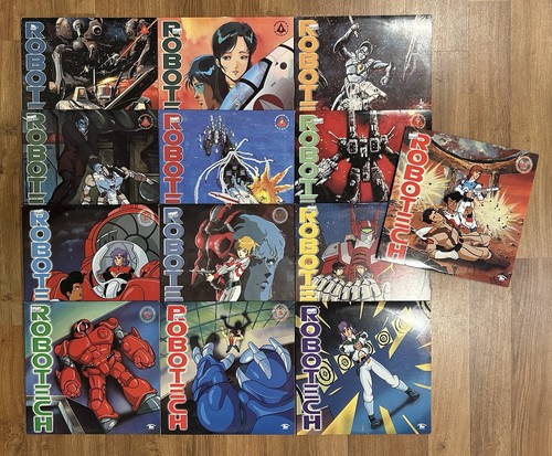ROBOTECH Laserdisc mega Set Anime Series (13 discs) Rare!! - Imagen 1 de 2