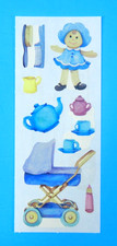 Blue Baby Items Creative Memories Sticker Sheet