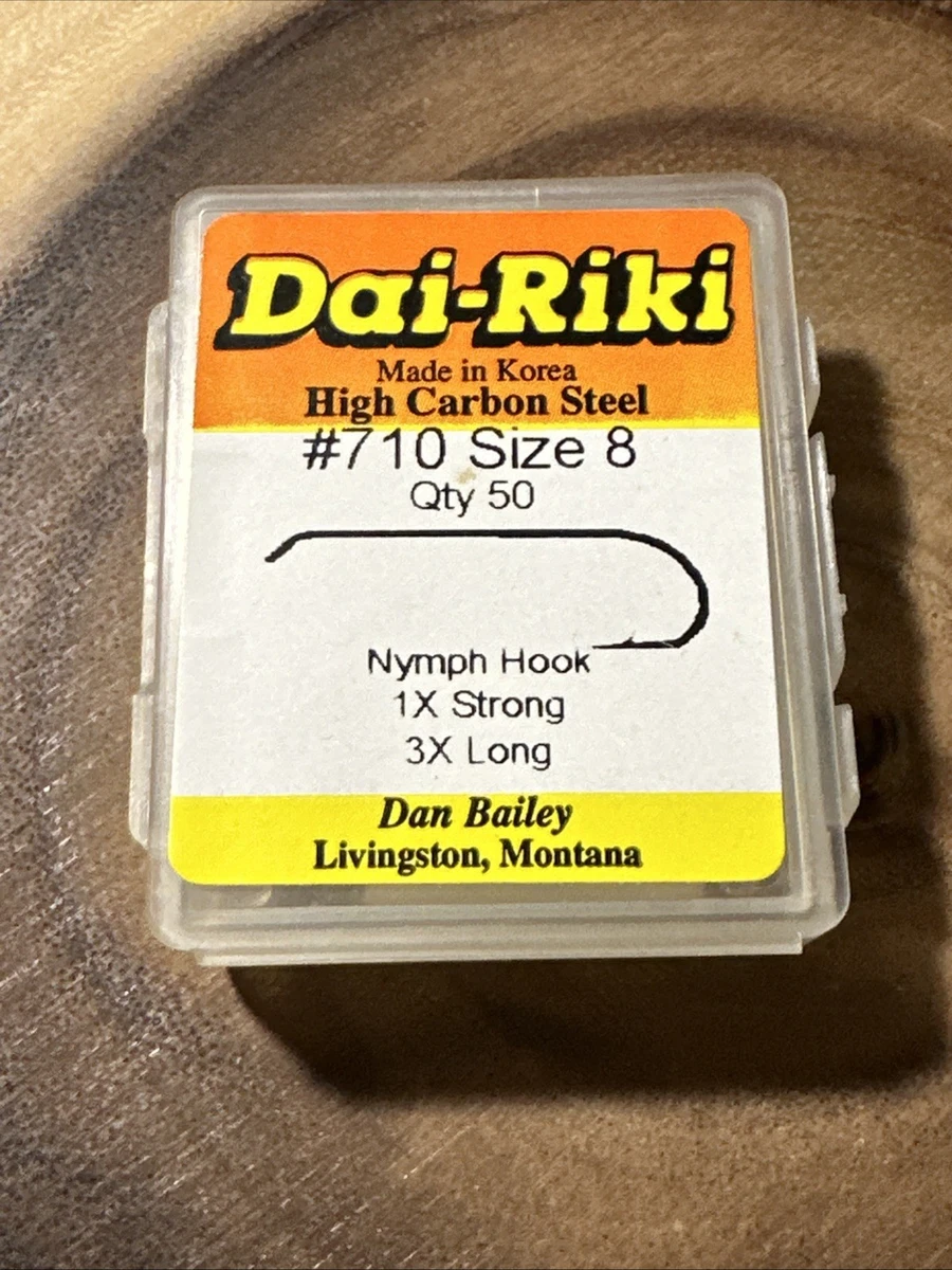 dai-rikr fish hooks Dai-Riki Dry Fly Hook Assortment Riki 075 ensures your flies stay at the right depth to attract fish FishUSA Dai-Riki 075 Wet Fly