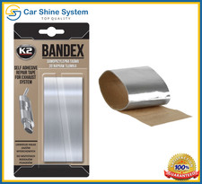 K2 BANDEX Self Adhesive Exhaust Muffler Repair Bandage Heat Resistant Tape 100cm