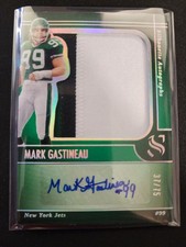 2025 Silhouette Mark Gastineau #SA-MGU Silhouette Autograph Patch /75