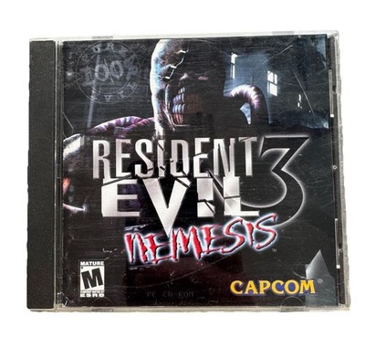 Resident Evil 3: Nemesis (PC CD-ROM Disc, 2000) Complete w/ Manual CAPCOM