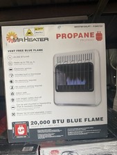 Mr. Heater 20000 Btu Blue Flame Propane Heater Wallfloor Mhvfbf20lpt F299720