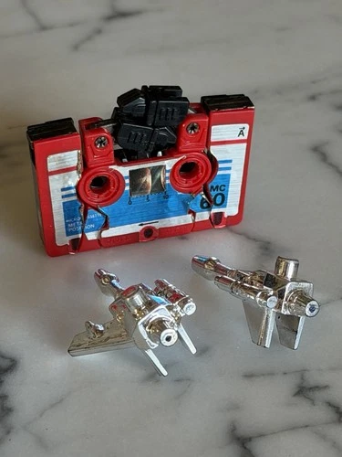 Vintage Hasbro G1 Transformers Rumble Cassette 1984 100% COMPLETE