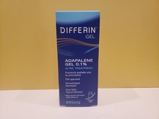 Differin Gel - Adapalene Gel 0.1 Acne Treatment Once Daily Topical Retinoid-NIB