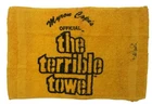 Bill Cowher HOF Signed/Autographed Terrible Towel Pittsburgh Steelers JSA 200981