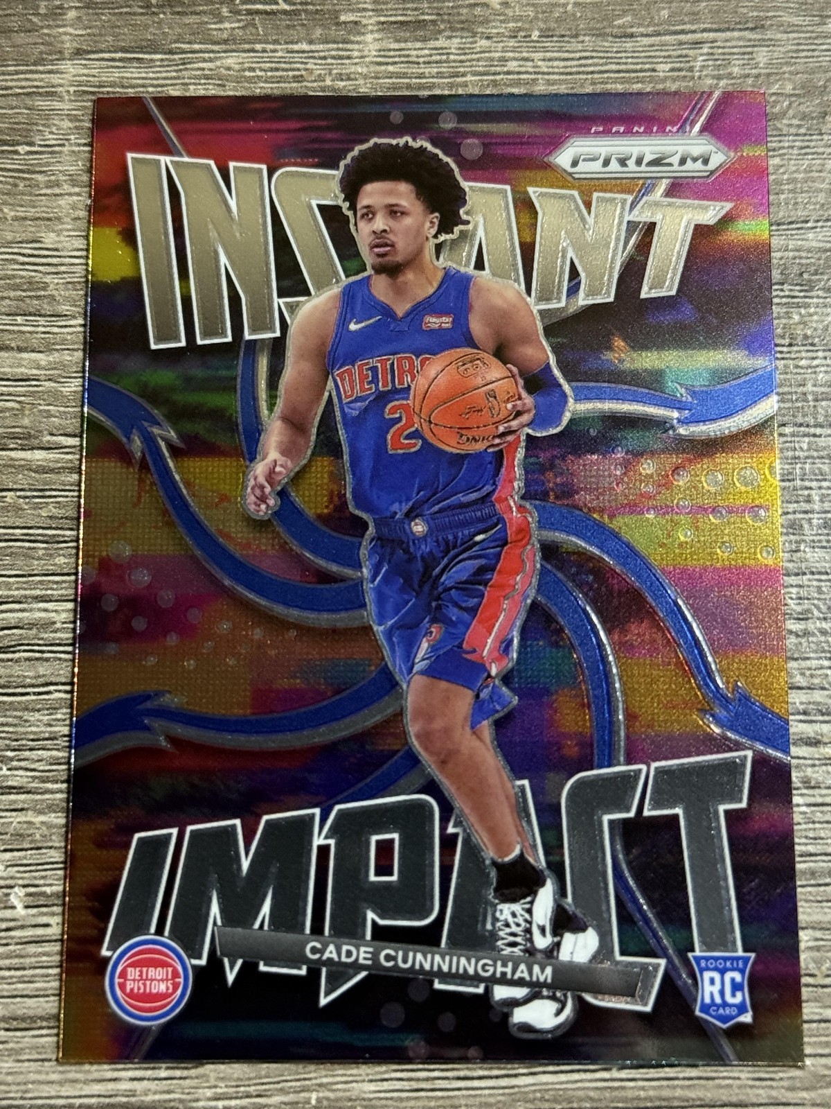 2021-22 Panini Prizm #1 Cade Cunningham Instant Impact
