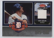 2006 Fleer Greats of the Game Tigers Memorabilia Kirk Gibson #DET-KG 1ql0