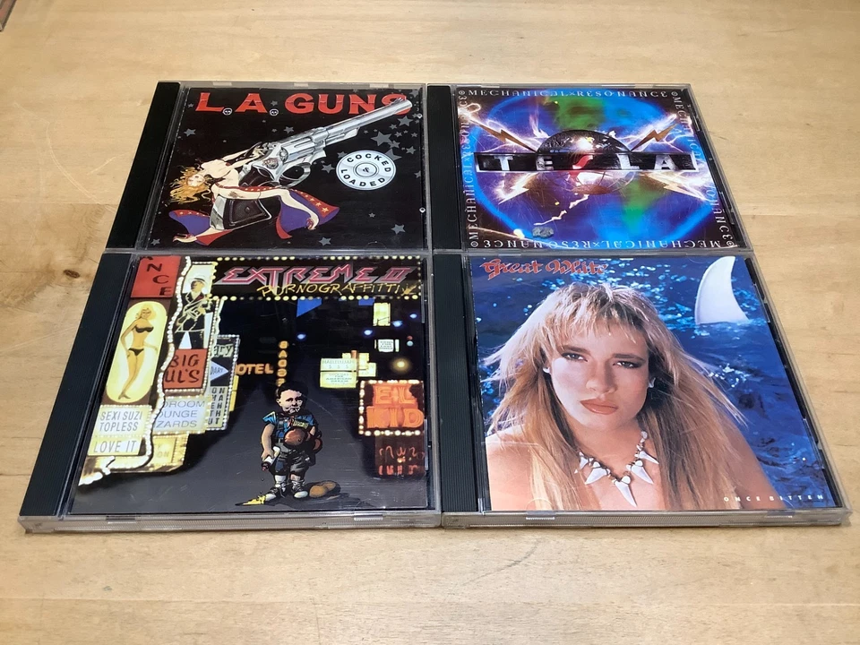 Hard Rock & Glam/Hair Metal 12 CD Lot - Full Albums - Great Titles Foto 3 de 4