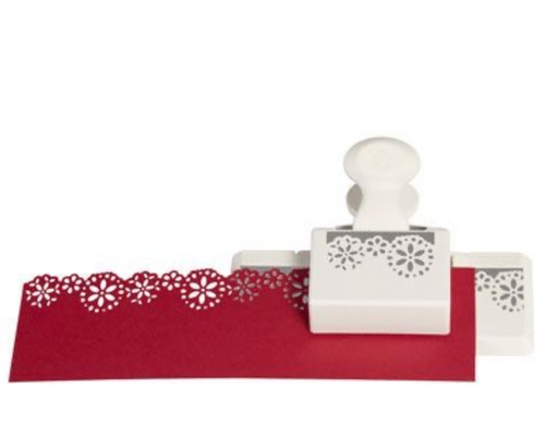 Difícil de encontrar! Martha Stewart DE COLECCIÓN TAPETE BORDE PROFUNDO PUNZÓN 💕 ¡Hermoso! ***NUEVO*** - Imagen 5 de 5