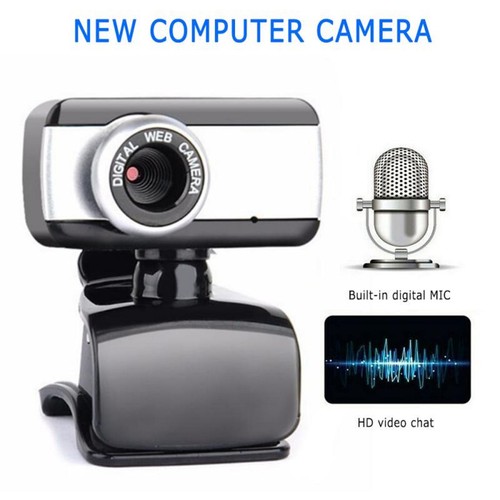480P Resolution Webcam USB 2.0 Web Camera Built-in Microphone s - Afbeelding 6 van 6