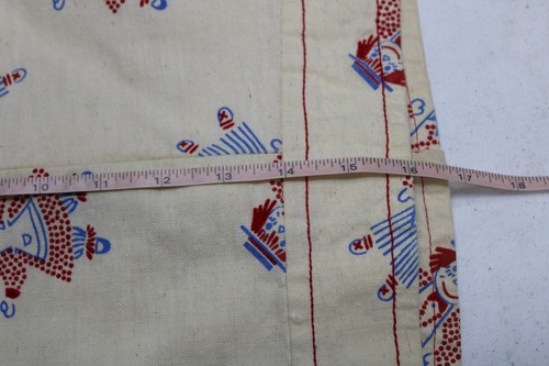 1960s Women Cotton blouse Short Sleeve High Waist - Picture 9 of 10