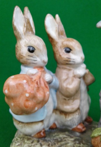 BESWICK BEATRIX POTTER TABLEAU - HIDING FROM THE CAT - LTD EDN & COA - P3766. - Picture 6 of 12