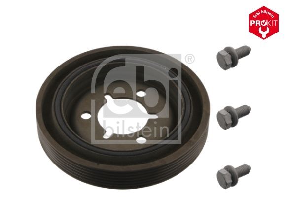 Febi 36420 Riemenscheibe Entkoppelt FüR Kurbelwelle Mit Schrauben Prokit-image