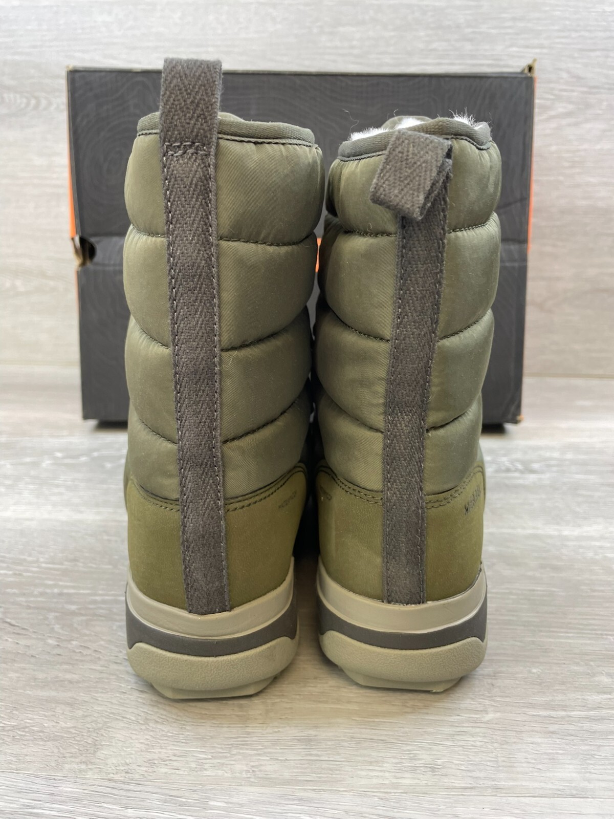 Stivali donna Merrell Snowcreek verde neve impermeabili isolati escursionismo 6 5 scarpe