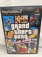 Grand Theft Auto: Vice City (Sony PlayStation 2, 2002) PS2 W Manual