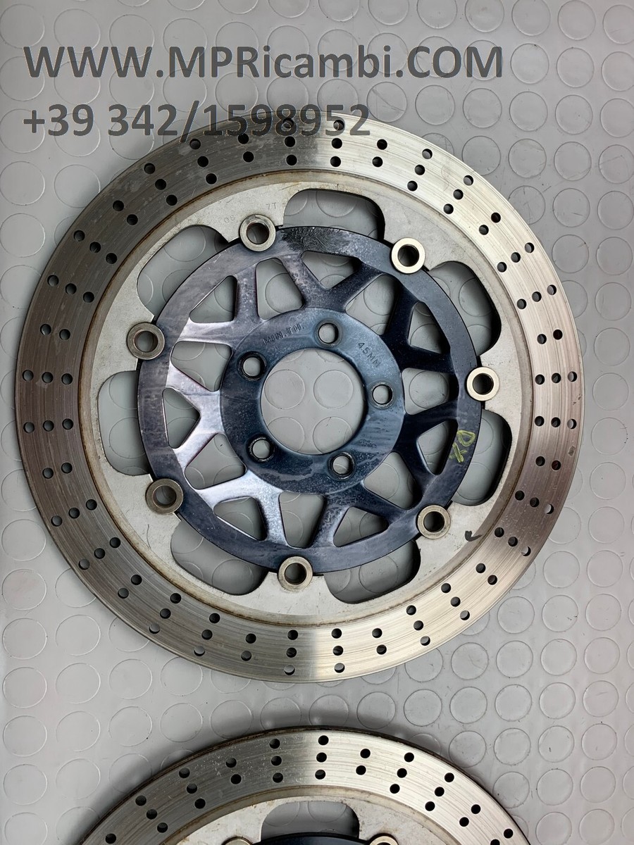 FRONT DISCS ROTORS 4108014085C KAWASAKI NINJA 750 7R 1996 2000