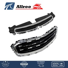 Chrome Front Upper Lower Grille Set For Chevrolet Cruze Cruze Limited 2015 2016 Chrome Front Upper Lower Grille Set For Chevrolet Cruze Cruze Limited 2015 2016