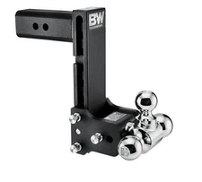 B&W Trailer Hitches Trailer Hitch Ball Mount - 2.5 Model 10 Blk T&S Tri Ball