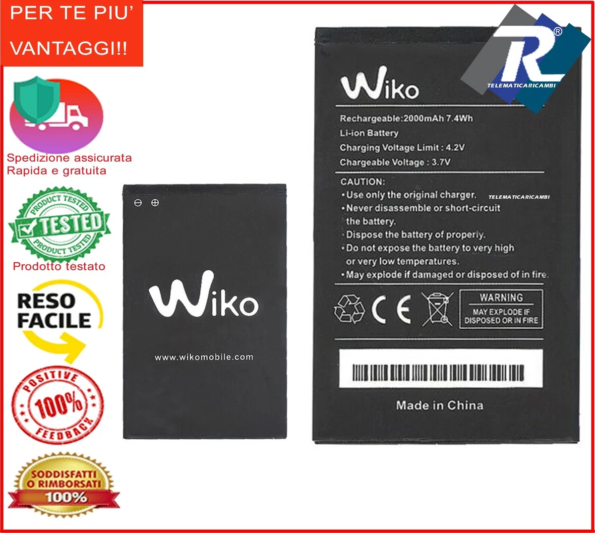 Movitek® | Batterie pour WIKO LENNY 5 / / 2800mAh - Téléphonie