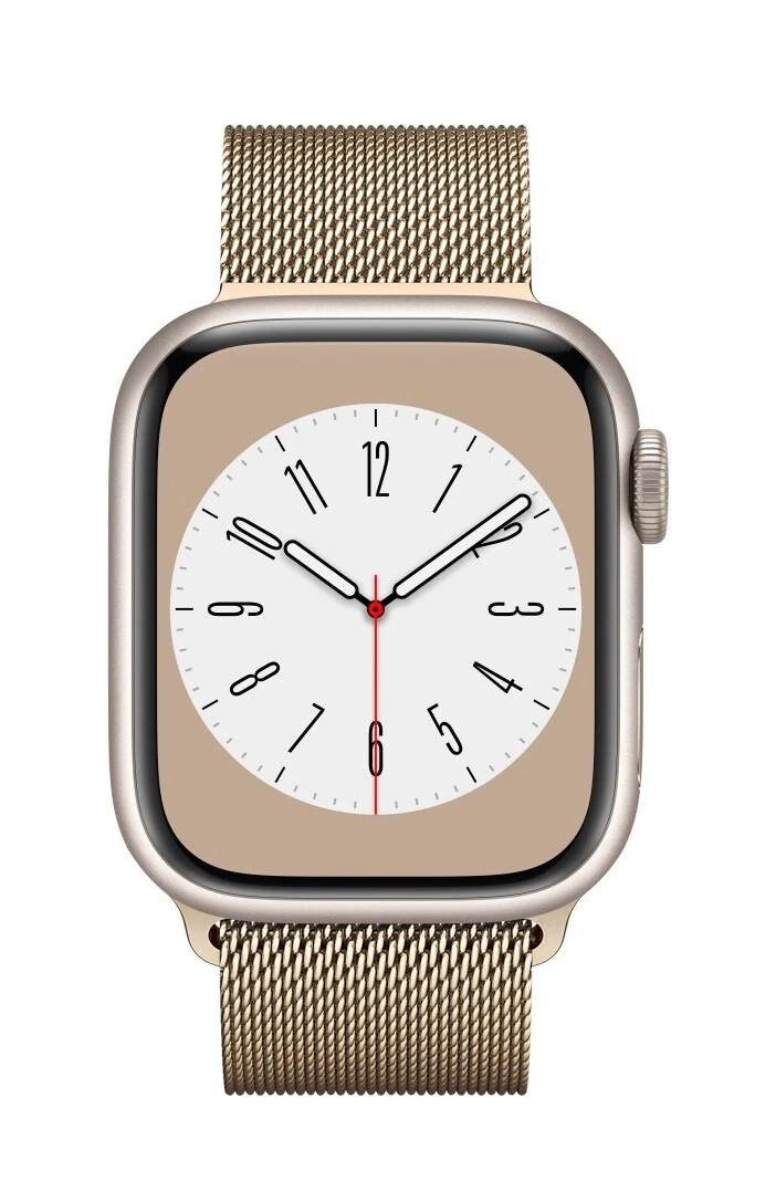 Refurbished Apple Watch Series 7 GPS, 41mm Starlight Aluminum Case