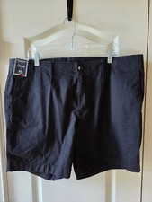 Men's Roundtree Yorke Flat Front Casuals 40" Waist, 7" Inseam Shorts - NWT