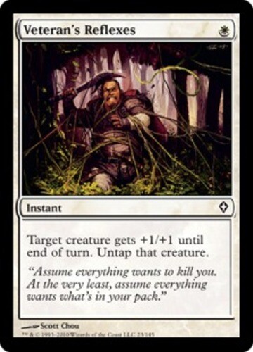 Veteran's Reflexes X4 (Worldwake (2010)) Magic The Gathering (Nm) *CCGHhouse* Magic - Imagen 1 de 1