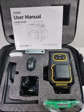 Laser Level 3x360° Cross Line Laser for Construction & Picture Hanging NEW Works