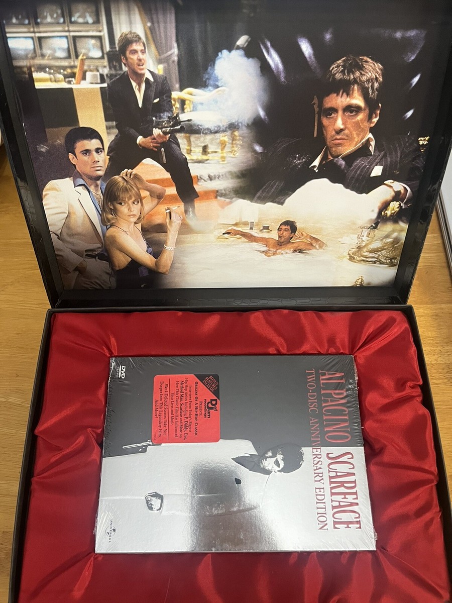Scarface 2 Disc Collector's Anniversary DVD Box Set With No