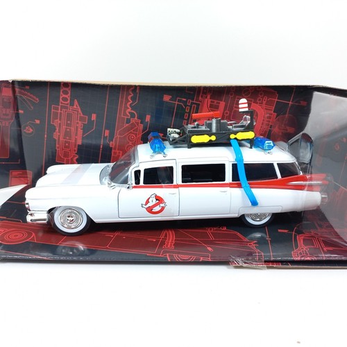 1/24 COCHE CAR CADILLAC 1959 GHOSTBUSTERS CAZAFANTASMAS ECTO 1 JADA TOYS - Imagen 2 de 4