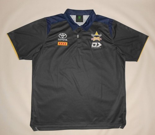 RUGBY SHIRT NRL NORTH QUEENSLAND COWBOYS (3XL) Jersey Trikot Maillot Maglia - 第 1/7 張圖片