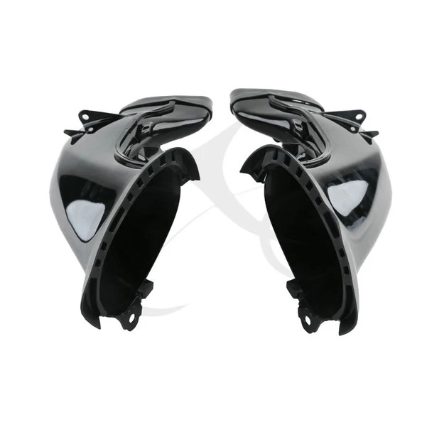 New Black Ram Air Intake Tube Duct Pipe Left & Right For YAMAHA YZF R1 2004-2006 - Image 4 of 4