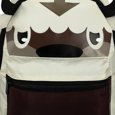 BIOWORLD AVATAR APPA The Last Airbender Backpack Faux Leather Cream/Tan NEW BIOWORLD AVATAR APPA The Last Airbender | Mercari main image 4