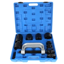 21 Pcs Ball Joint Press Auto Repair Service Removal Tool Master Adapter Kit 2&4W