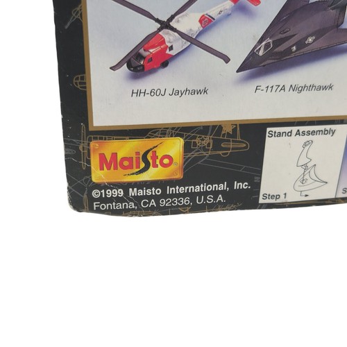 F-18C Hornet US Navy Fighter Jet Maisto Tailwinds Diecast Replica PACKAGE WEAR - Picture 10 of 11