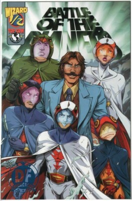 Battle of the Planets 1/2 Wizard - lim. Dynamic Forces Blue Foil Cover - DF - US