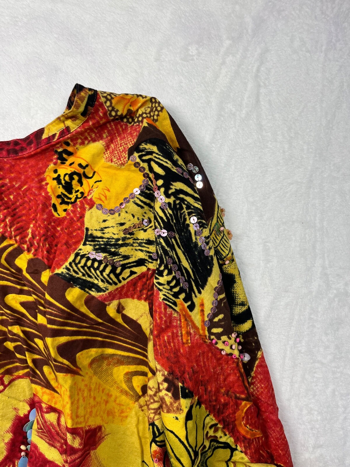 Lapis Skirt Womens Size Medium Cotton Blend Multi Color BOHO eBay