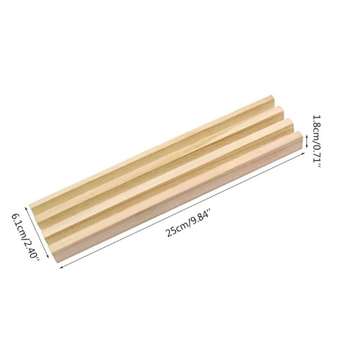 Wooden Racks Trays Holders Set of 4) Premium Tiles - Picture 8 of 8