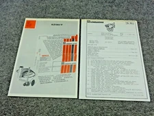 Original Lombardini Diesel Engine 6LD360 V Parts List Manual