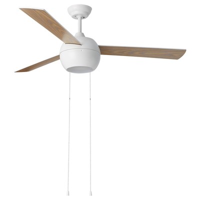 Ikea Stormvind 3 Blade Ceiling Fan With Light Double Color Blades